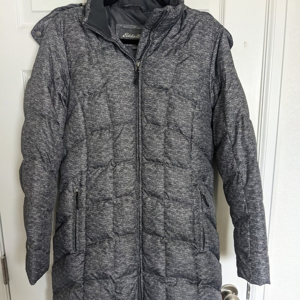 Eddie Bauer Knee Length Down Jacket (EB550)